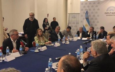 Encuentro con legisladores para debatir el presupuesto