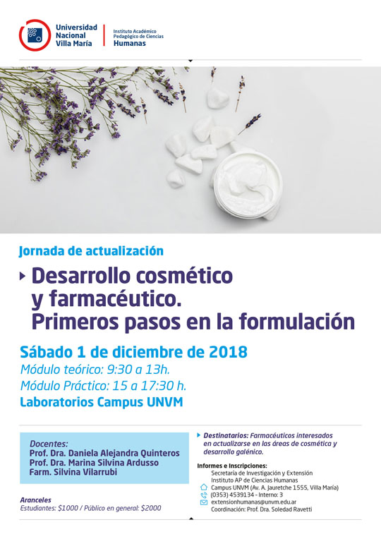 desarrollo cosmético