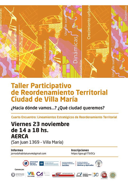 taller participativo de reordenamiento territorial