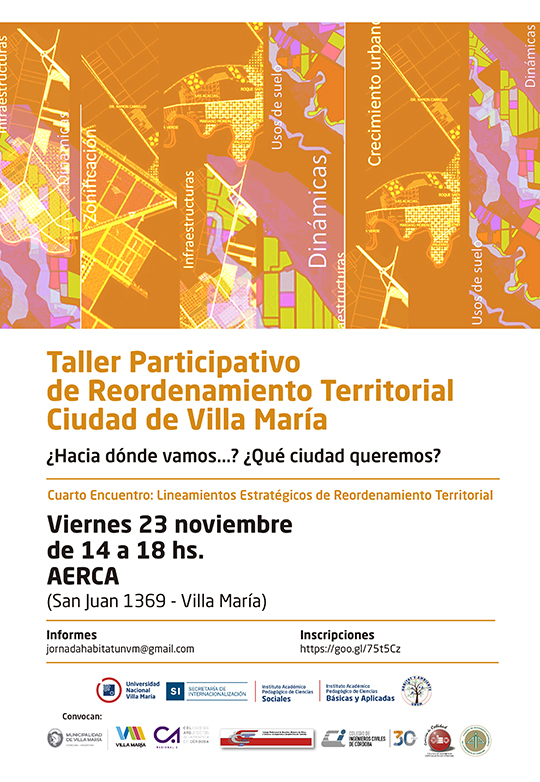 taller participativo de reordenamiento territorial