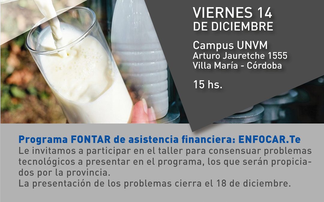 Taller para pymes lácteas en el Campus