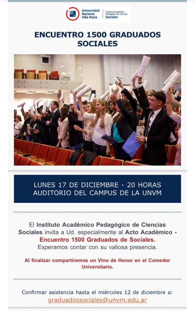 sociales 1500 graduados