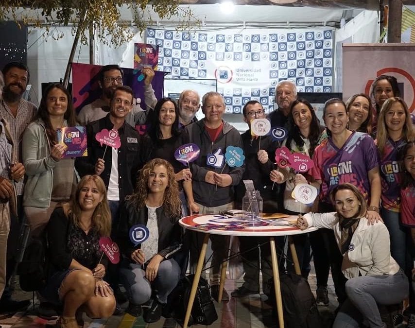 La UNVM celebró su participación en el recorrido peñero