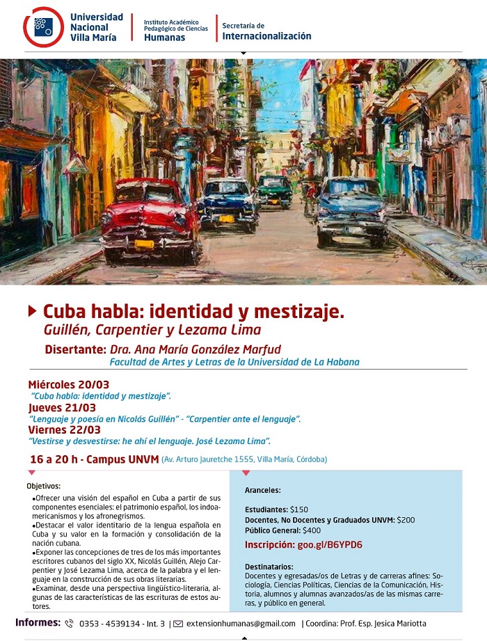 curso sobre literatura cubana
