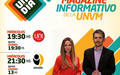 “Uni al día”, el magazine de la UNVM vuelve a la pantalla local