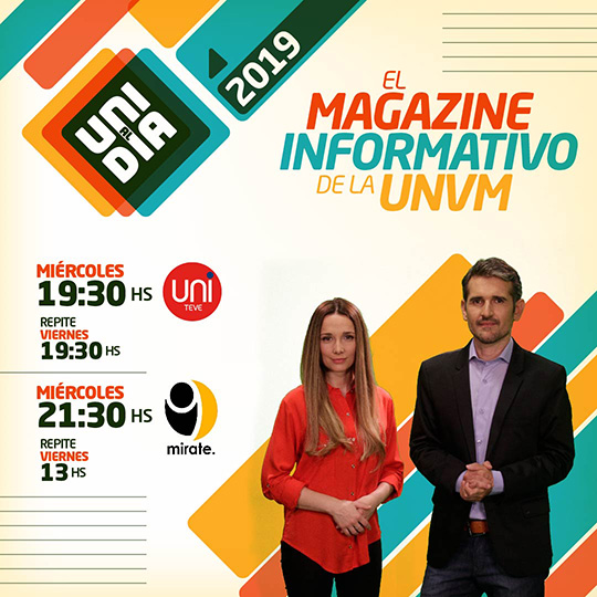 “Uni al día”, el magazine de la UNVM vuelve a la pantalla local