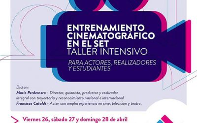 Dictarán taller sobre entrenamiento cinematográfico