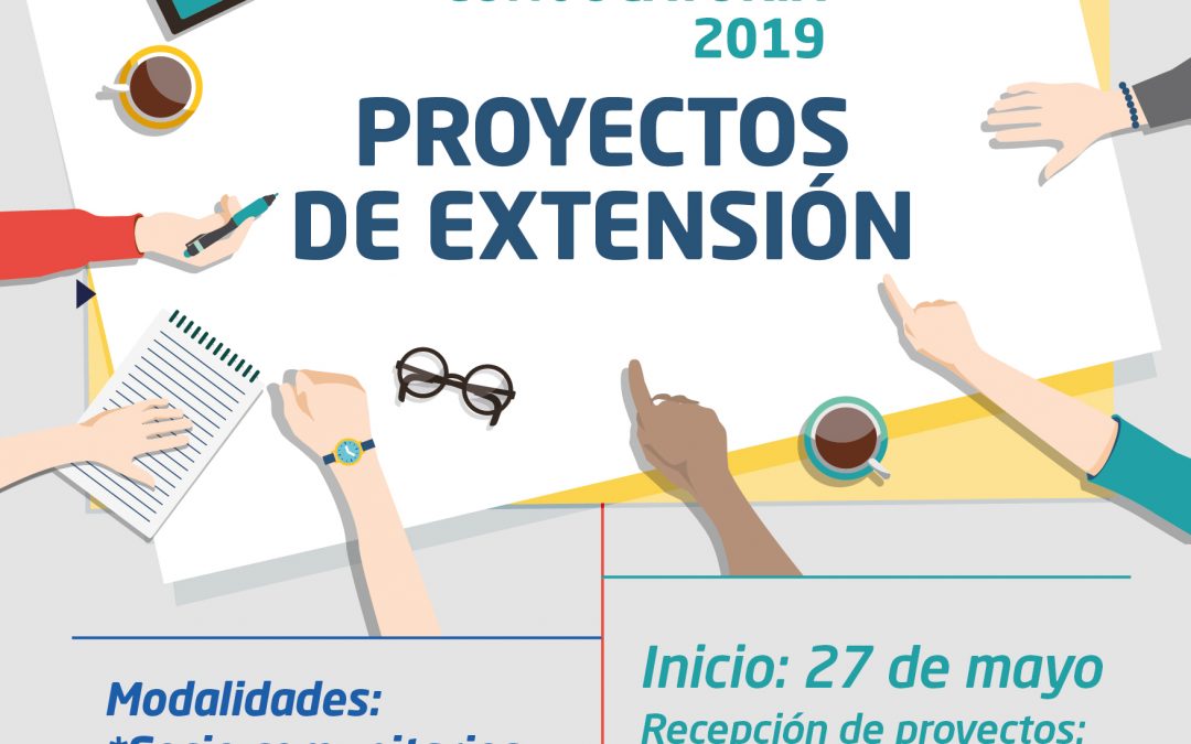 Proyectos de Extensión: Convocatoria 2019