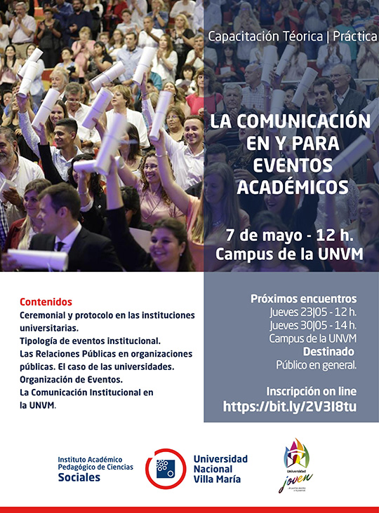 Comunicación para eventos académicos