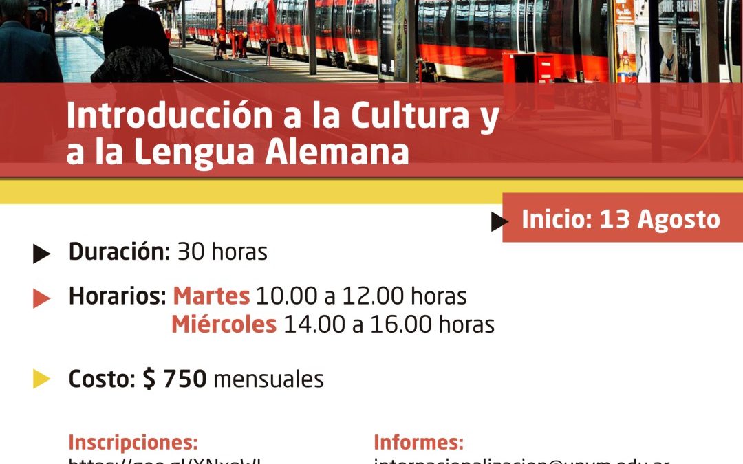 Taller: “Introducción a la Cultura y a la Lengua Alemana”