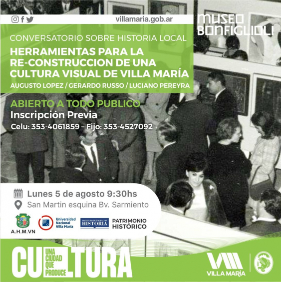 Conversatorio sobre historia local