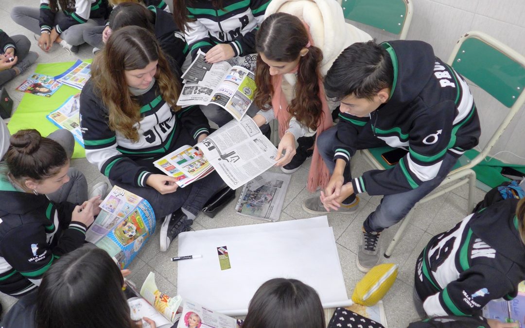 Los/as científicos/as van a la escuela