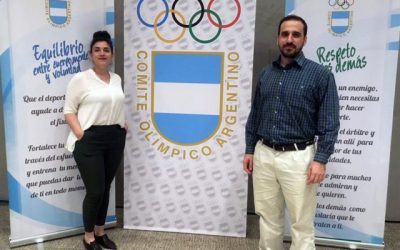 Estudiante de la UNVM en la Academia Olímpica Argentina