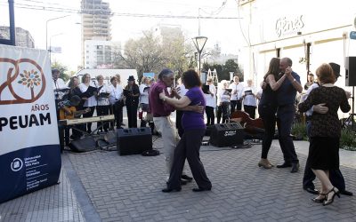 El PEUAM celebró 20 años con actividades en la Peatonal