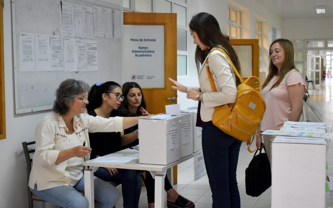 Cronograma electoral: la Universidad elige consejeras/os
