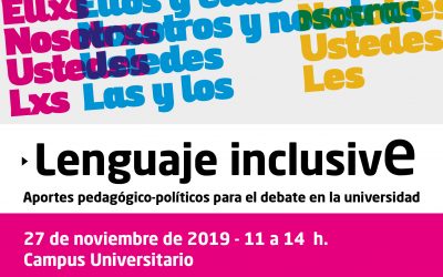 El lenguaje inclusivo, en debate