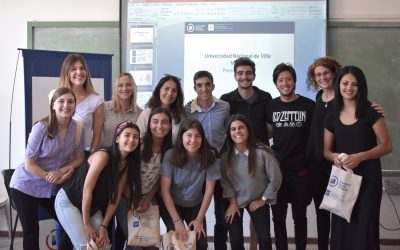 Internacionalización: estudiantes firmaron compromisos