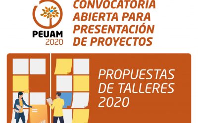 Convocan a presentar proyectos para los talleres del PEUAM 2020