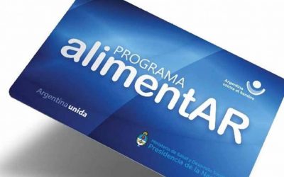 Entrega de tarjetas Alimentar