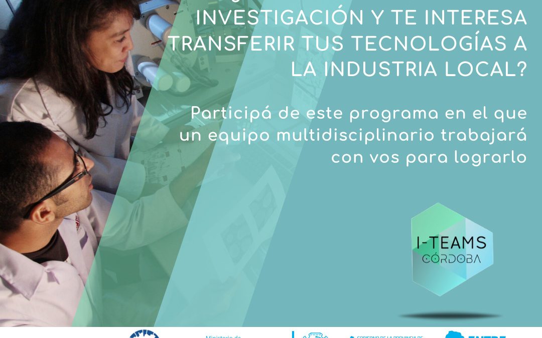 Ciencia y empresas: Convocatoria “I Teams”