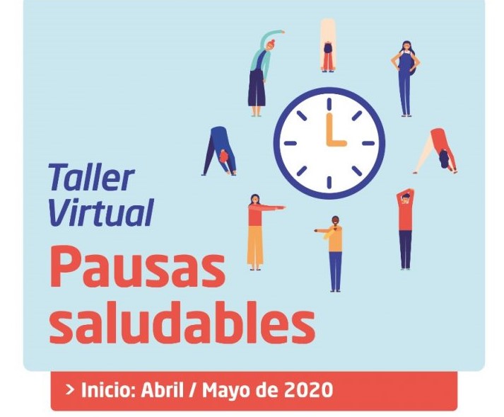 Taller virtual sobre “Pausas Saludables”