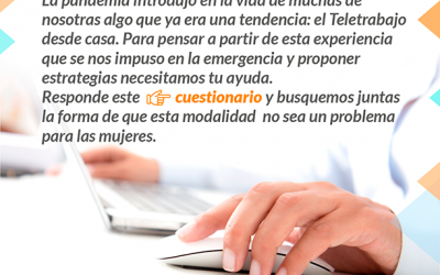 Encuesta: Mujeres y Teletrabajo desde Casa