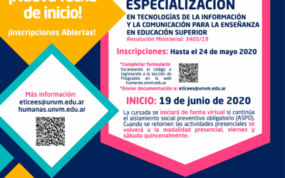 Posgrado sobre Uso de TIC’s en Educación Superior