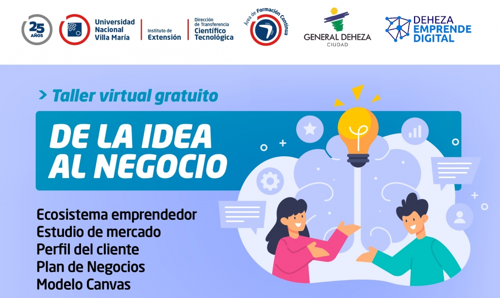 «De la idea al negocio», nueva formación de Extensión