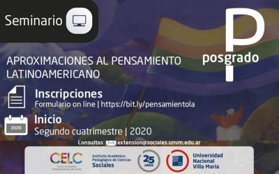 Seminario de posgrado sobre Pensamiento Latinoamericano