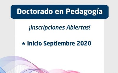 Nueva cohorte del “Doctorado en Pedagogía”