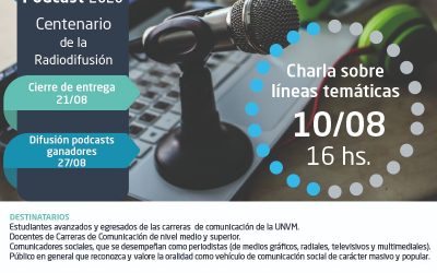 Charla y concurso de podcast