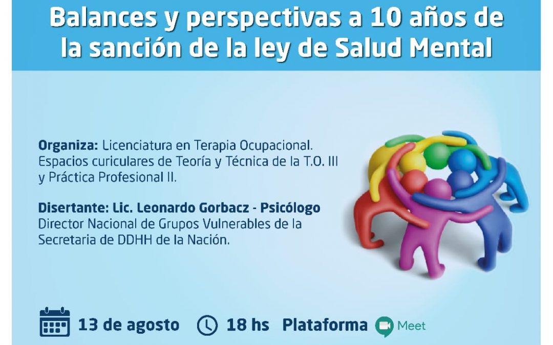 Balances y perspectivas a 10 años de sanción de la Ley de Salud Mental