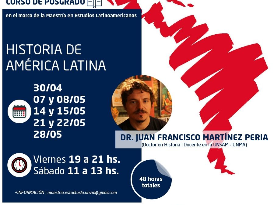 Curso de Posgrado sobre Historia de América Latina