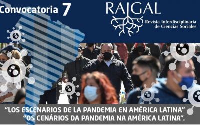 Convocatoria para la presentación de artículos sobre la Pandemia en América Latina