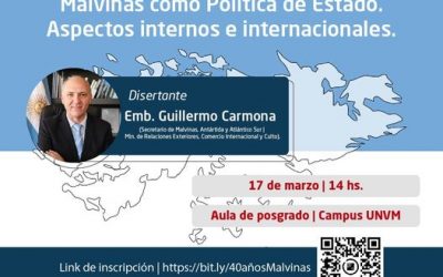 Conferencia abierta a 40 años de Malvinas