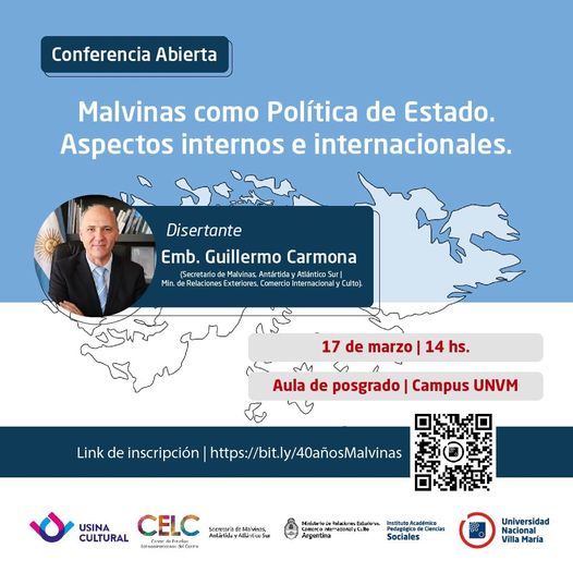 Conferencia abierta a 40 años de Malvinas