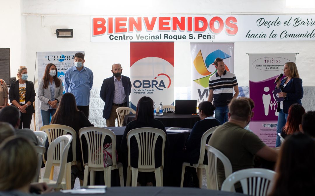 Primera capacitación de la Escuela de Formación Profesional