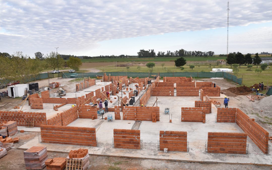 Importante avance en la construcción del Centro de Salud