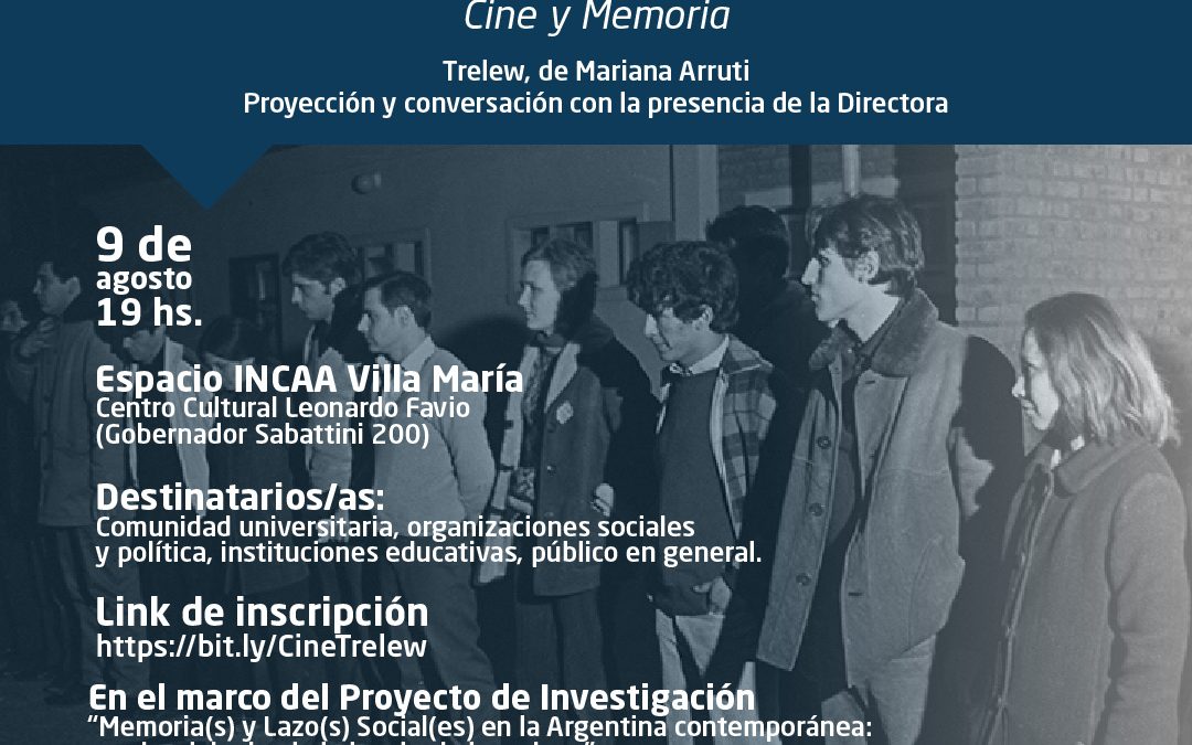 Proyección de documental a 50 años de la Masacre de Trelew