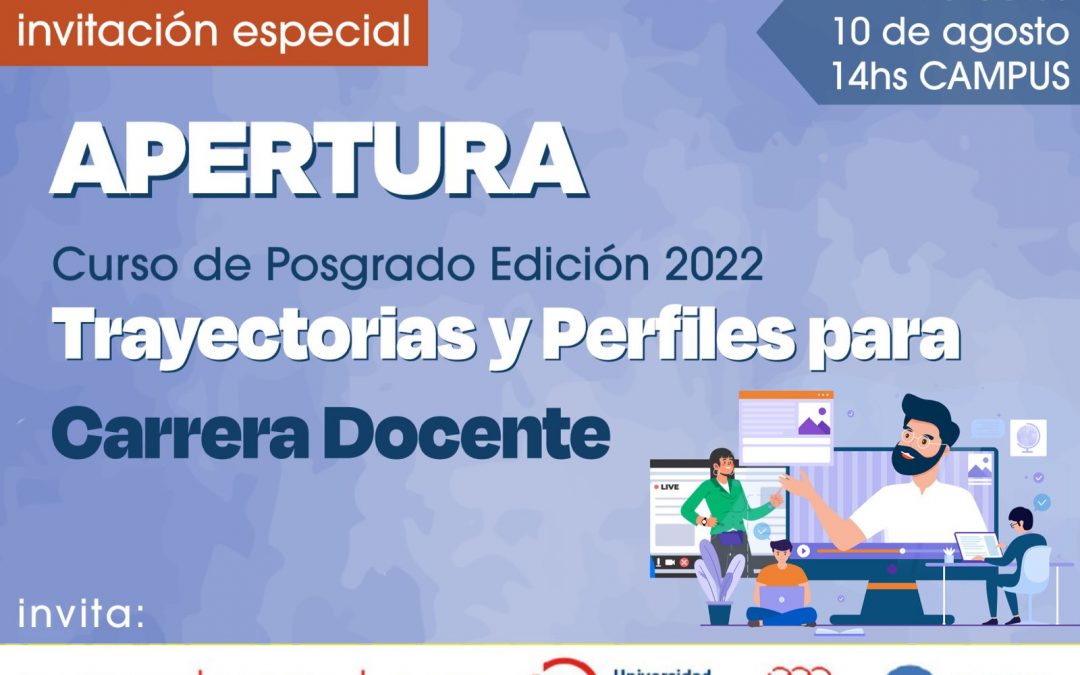 Posgrado: “Trayectorias y perfiles para carrera docente”