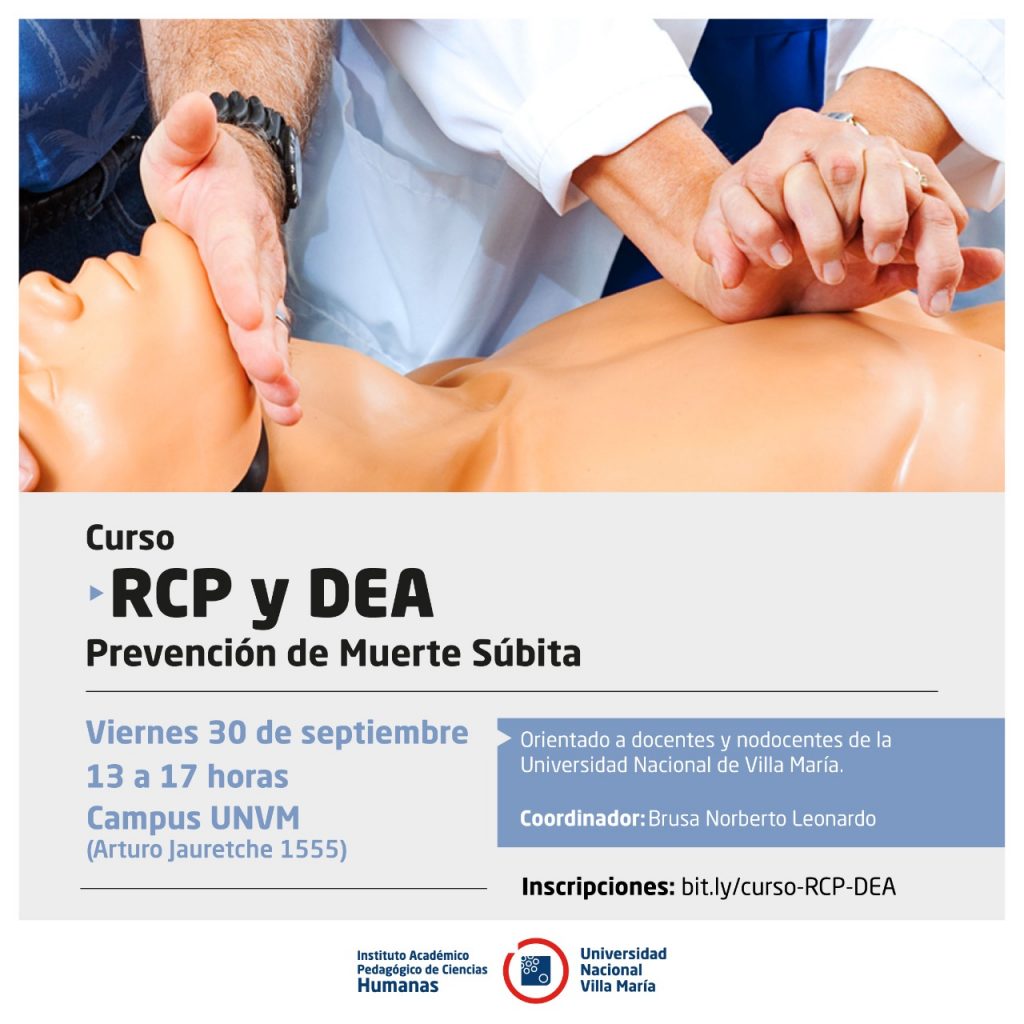 Curso de RCP y DEA | UNVM