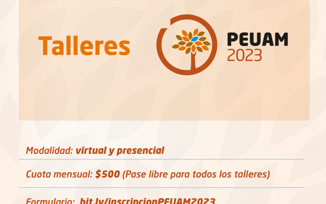 PEUAM 2023: Inscripciones abiertas