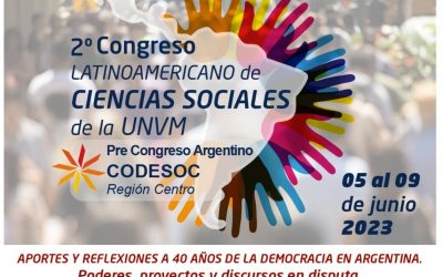 2º Congreso Latinoamericano de Ciencias Sociales de la UNVM