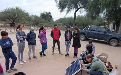 Básicas: Instalan bombeo solar en Escuela Campesina