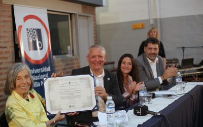 Sonia Torres es “Profesora Honoraria” de la UNVM