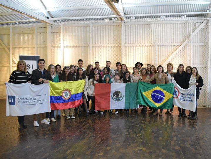 Estudiantes internacionales de intercambio en la UNVM