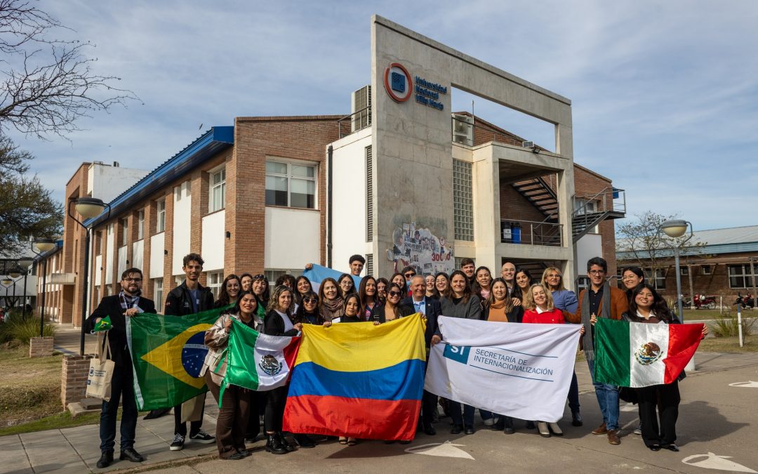 Estudiantes internacionales de intercambio en la UNVM