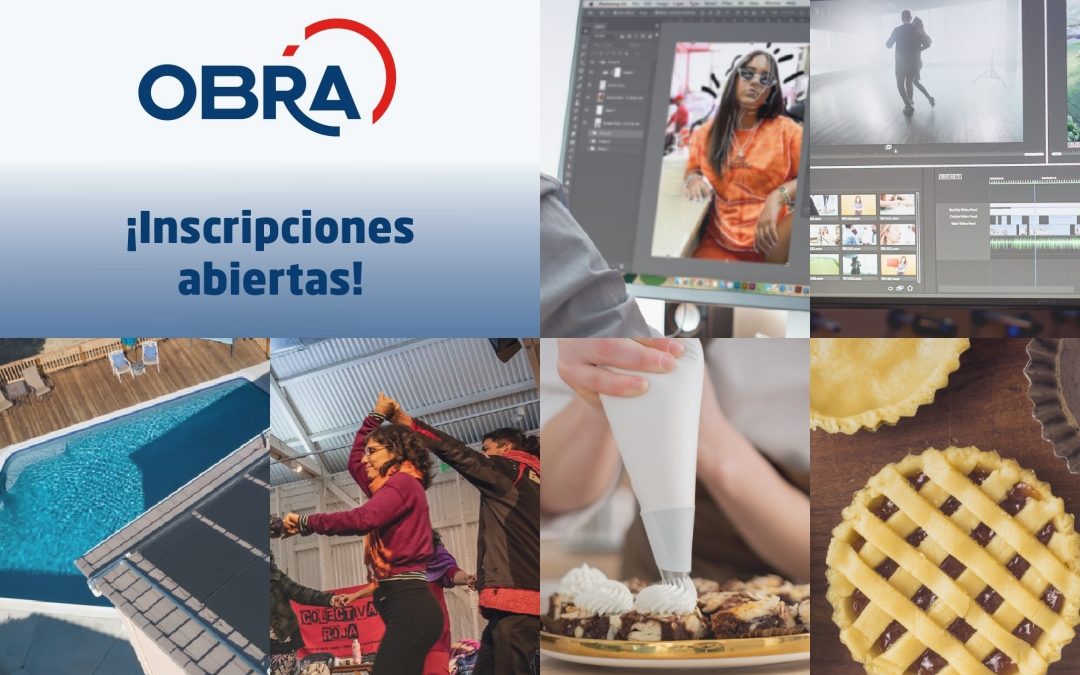 OBRA: inscripciones abiertas a nuevos cursos