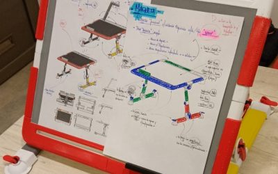 Diseñan atril para mejorar la calidad de vida de personas con baja visión