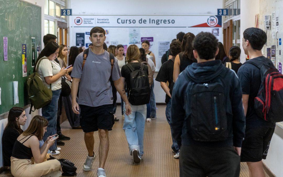 La UNVM recibe a ingresantes de 26 carreras